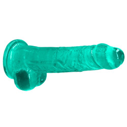 Real Rock Crystal Gode Crystal Clear 16 x 4cm Vert
